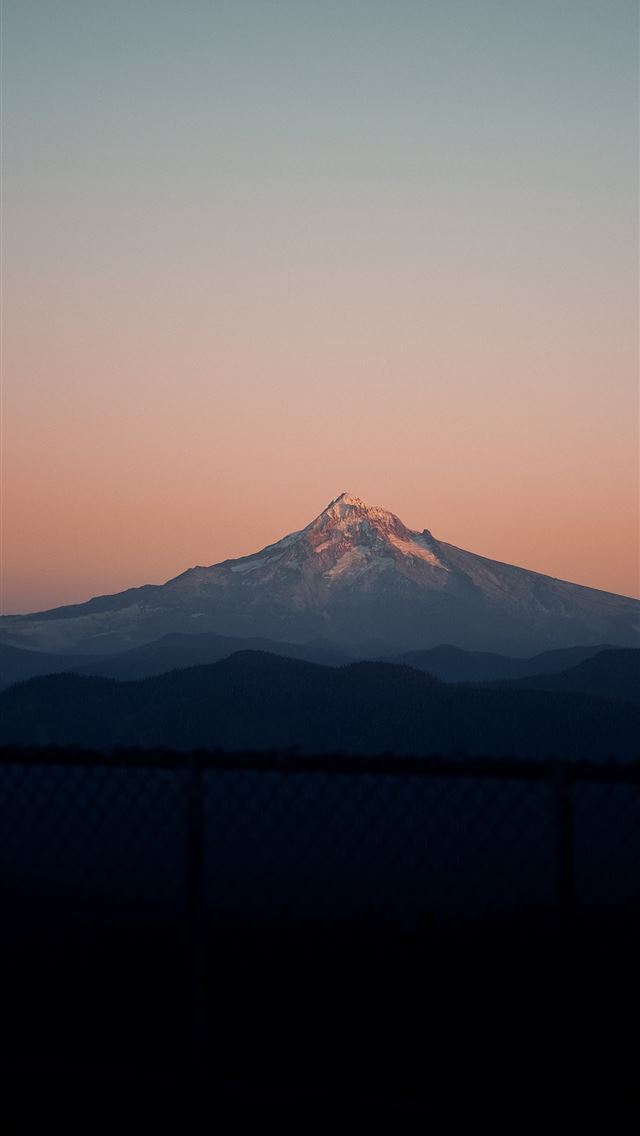 1290x2796 snow covered mountain during sunset - mountain iPhone Wallpaper