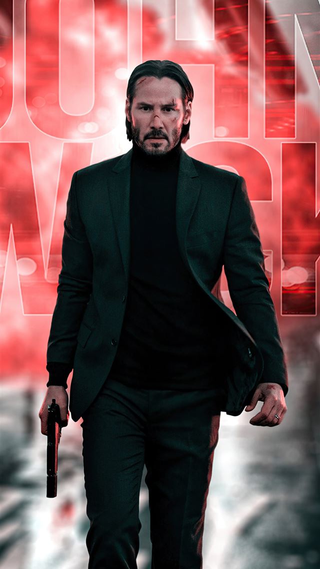640x1136 john wick keanu reeves 5k -  iPhone Wallpaper