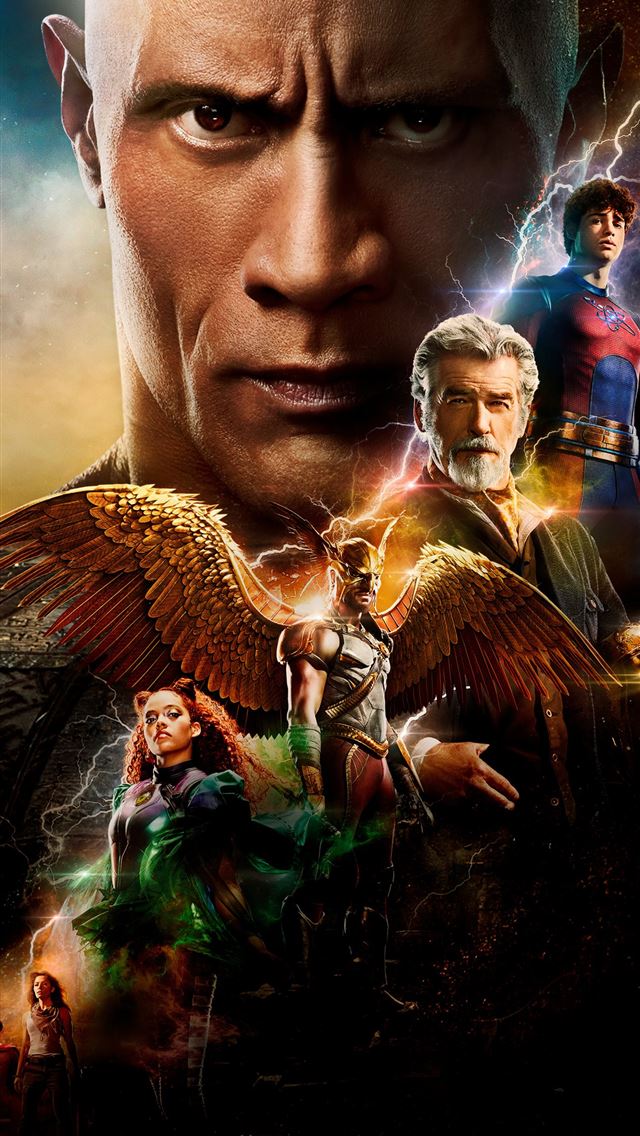 640x1136 black adam 2022 5k -  iPhone Wallpaper