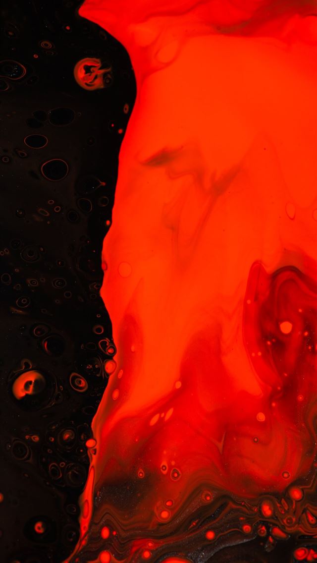 1290x2796 red and black abstract painting - red iPhone Wallpaper
