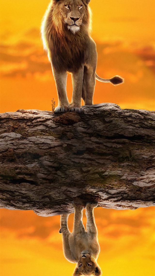 1290x2796 2022 the lion king simba - movies iPhone Wallpaper