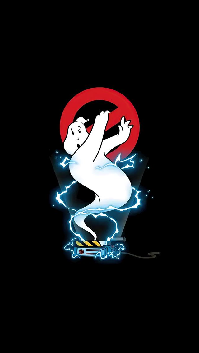 1290x2796 ghost buster minimal - movies iPhone Wallpaper