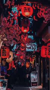 Red Japanese Aesthetic Wallpapers  Top Free Red Japanese Aesthetic  Backgrounds  WallpaperAccess