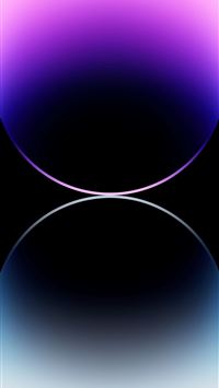 Purple iPhone 14 Pro Stock Wallpaper wallpaper