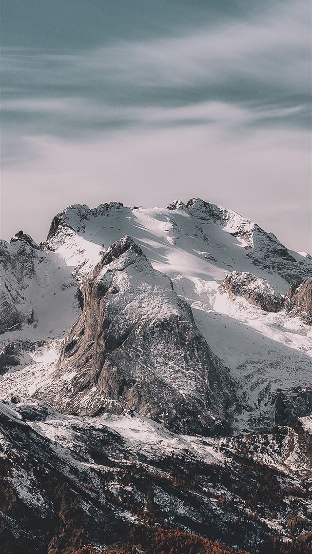 640x1136 Snowy Mountain -  iPhone Wallpaper