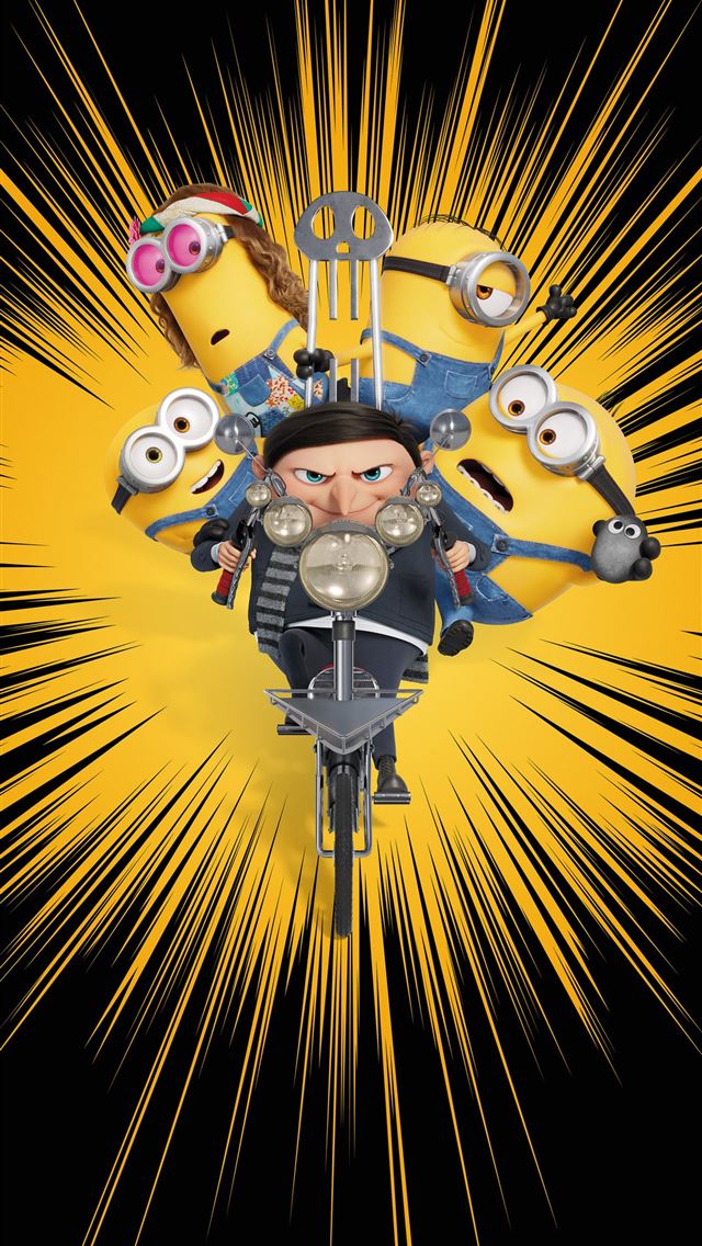 1290x2796 minions the rise of gru 12k - movies iPhone Wallpaper