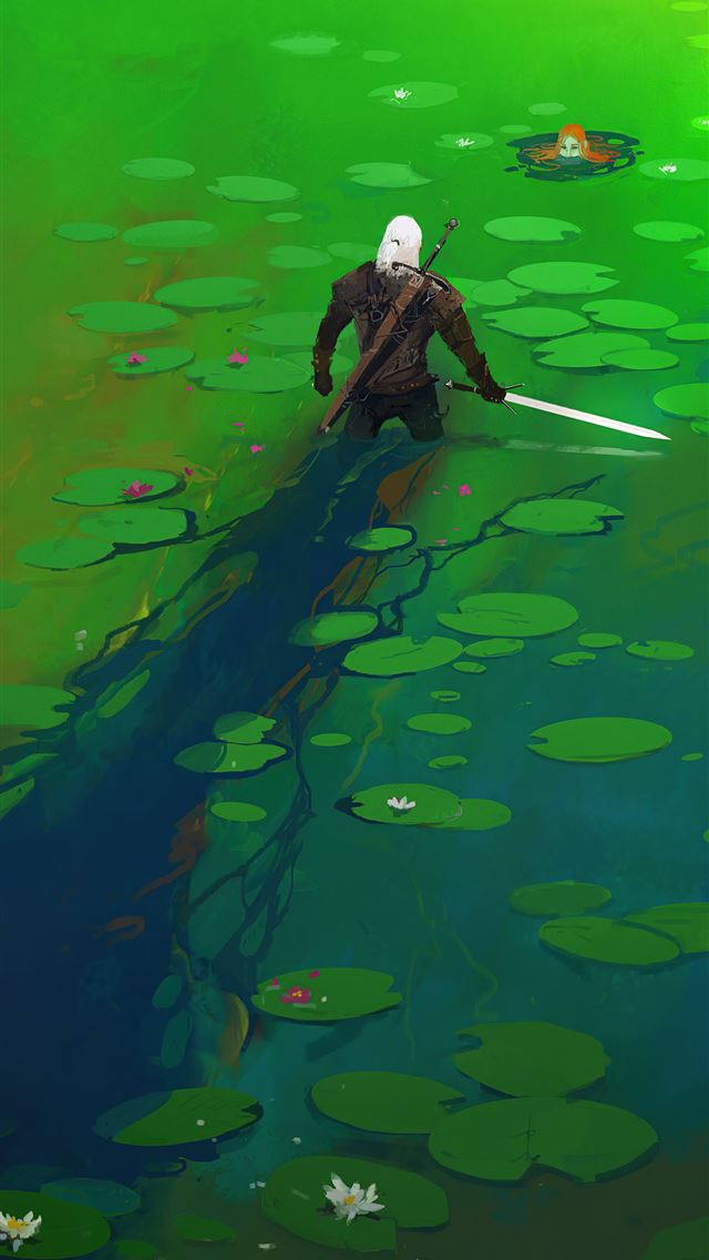640x1136 the witcher expected encounter 4k -  iPhone Wallpaper