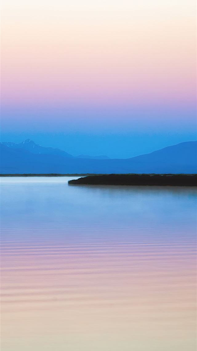 1290x2796 calm mountains silhouette -  iphone 14 Wallpaper