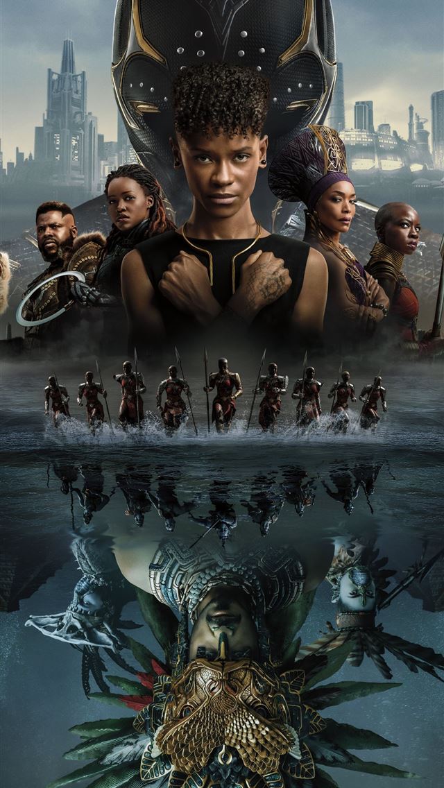1290x2796 black panther wakanda forever 8k - movies iPhone Wallpaper