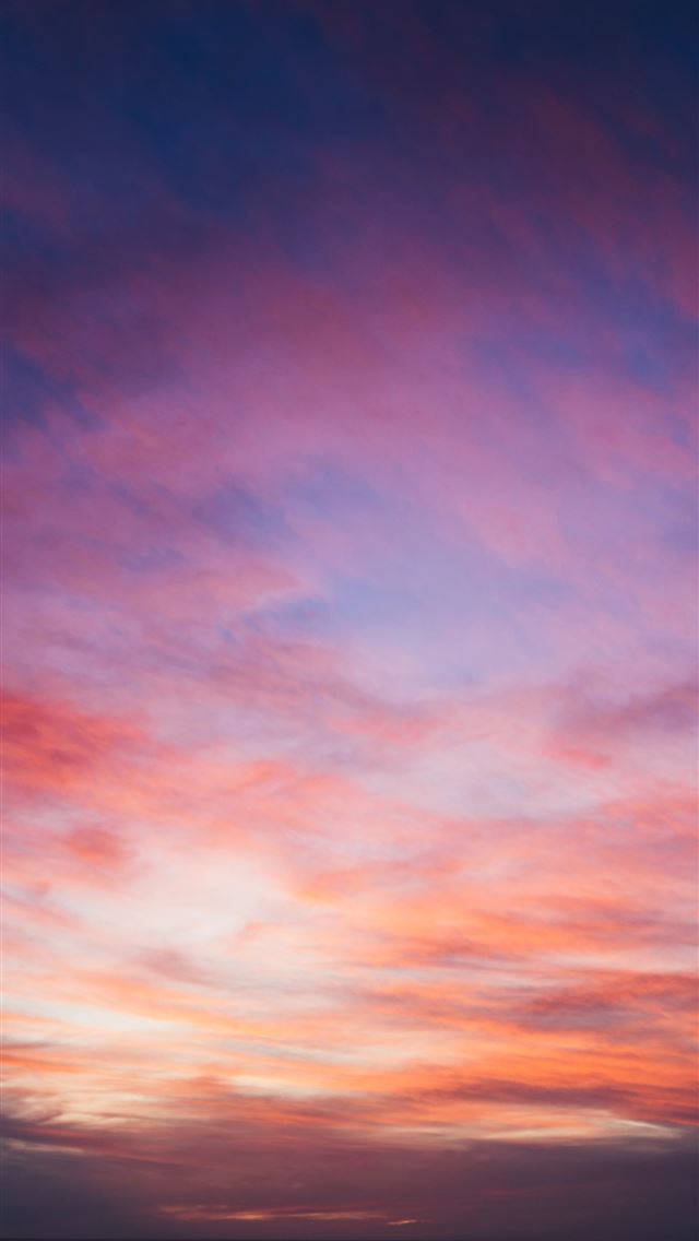 1290x2796 sea under sunset and cloudy sky - sky iPhone Wallpaper