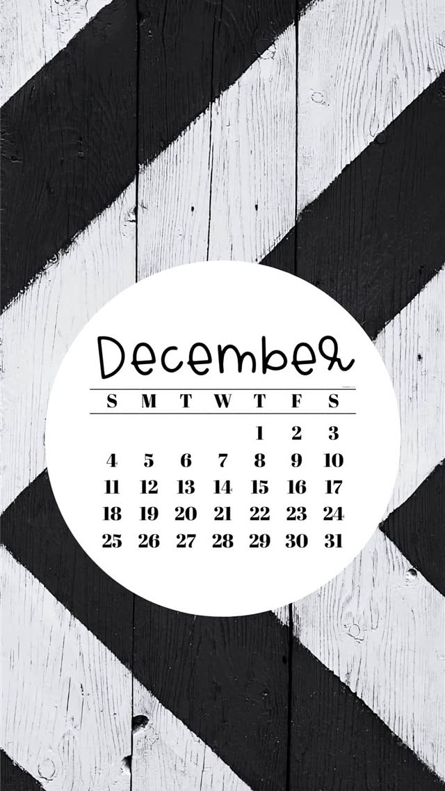 1125x2436 White and Black Wooden Board With December 2022 Ca... - calendar iPhone Wallpaper