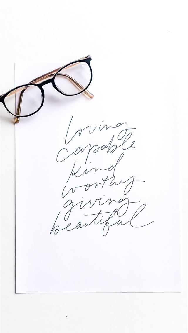 1290x2796 brown framed eyeglasses on white printer paper - beautiful iPhone Wallpaper