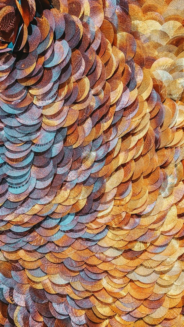 1290x2796 brown and blue abstract painting - pattern iPhone Wallpaper