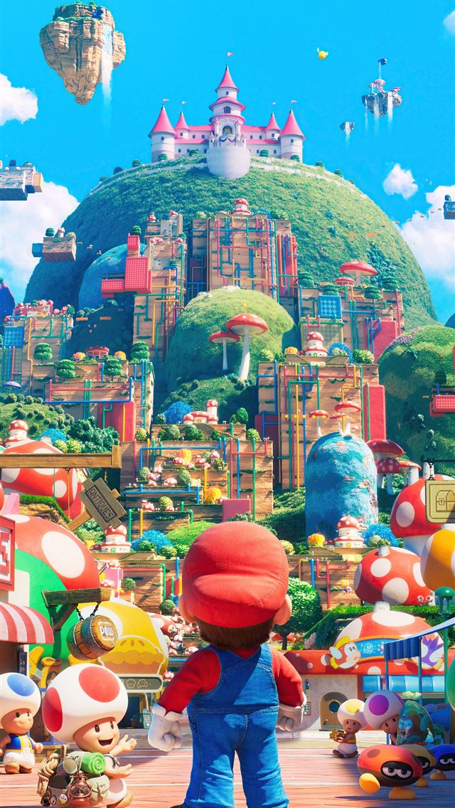 1290x2796 the super mario bros 5k -  iphone 14 Wallpaper