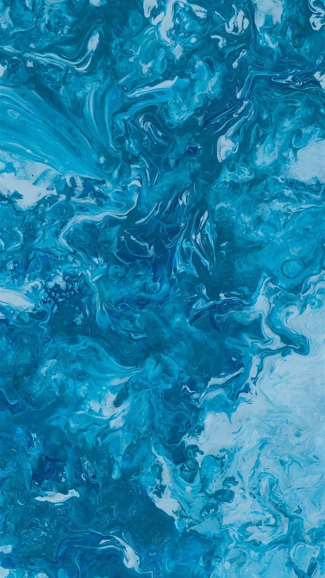 640x1136 blue and white abstract painting -  iPhone Wallpaper