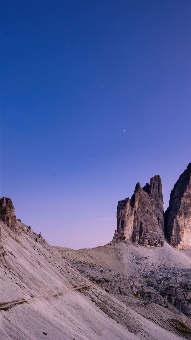 1290x2796 mountains blue sky nature sky panorama atmosphere ... - nature iPhone Wallpaper