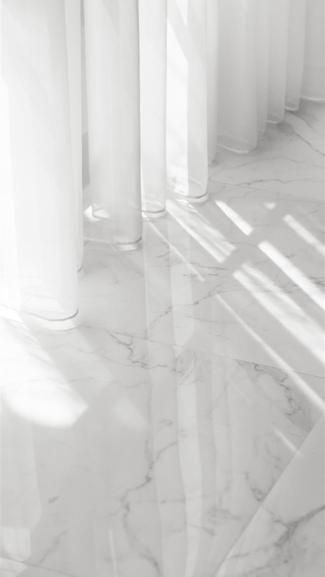 1290x2796 white and brown floor tiles - marble iPhone Wallpaper