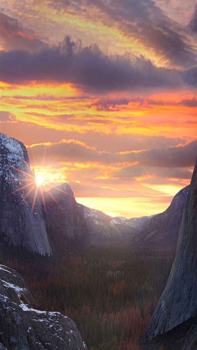 1290x2796 horsetail falls california waterfall 4k - nature iPhone Wallpaper