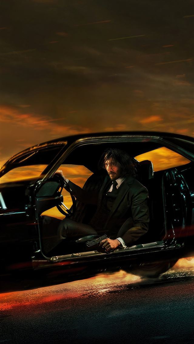 640x1136 john wick chapter 4 71 plymouth cuda -  iPhone Wallpaper