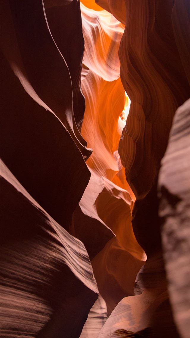 1290x2796 a narrow slot in the side of a canyon -  iphone 14 Wallpaper