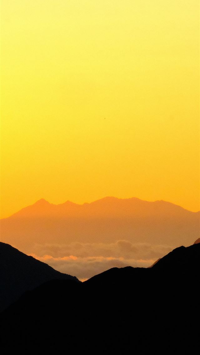 1290x2796 horizon sky outdoor orange 5k - nature iPhone Wallpaper