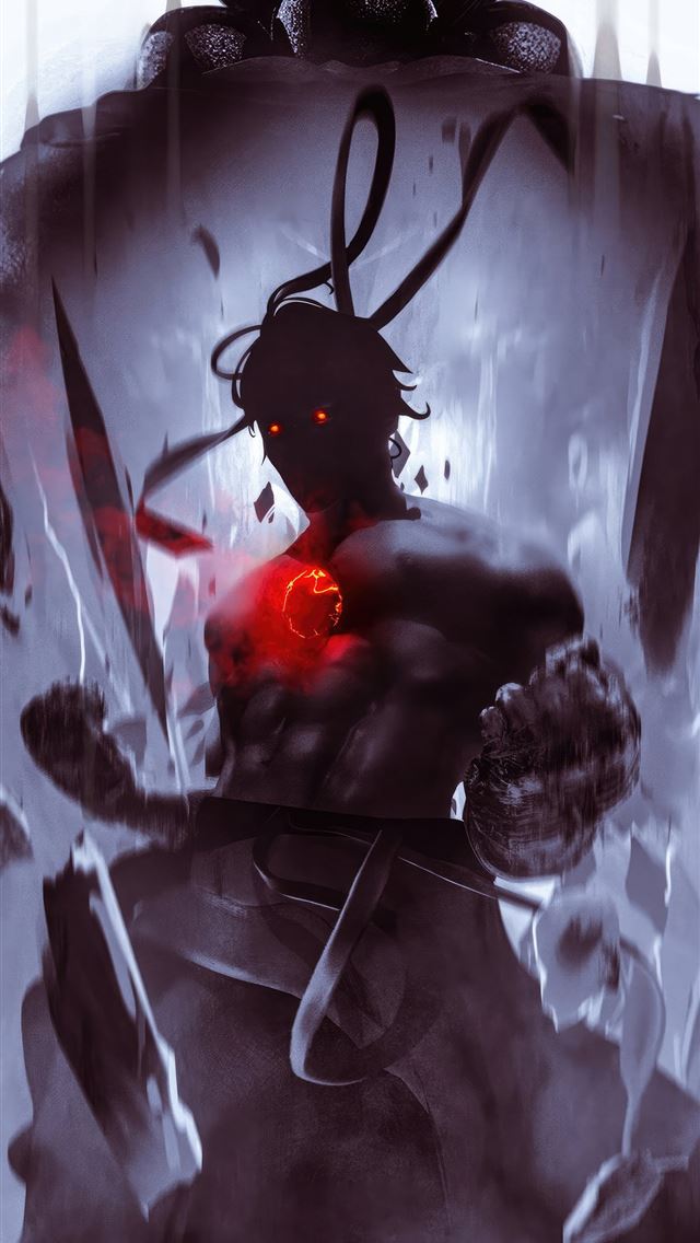 640x1136 satsui no hado street fighter -  iPhone Wallpaper