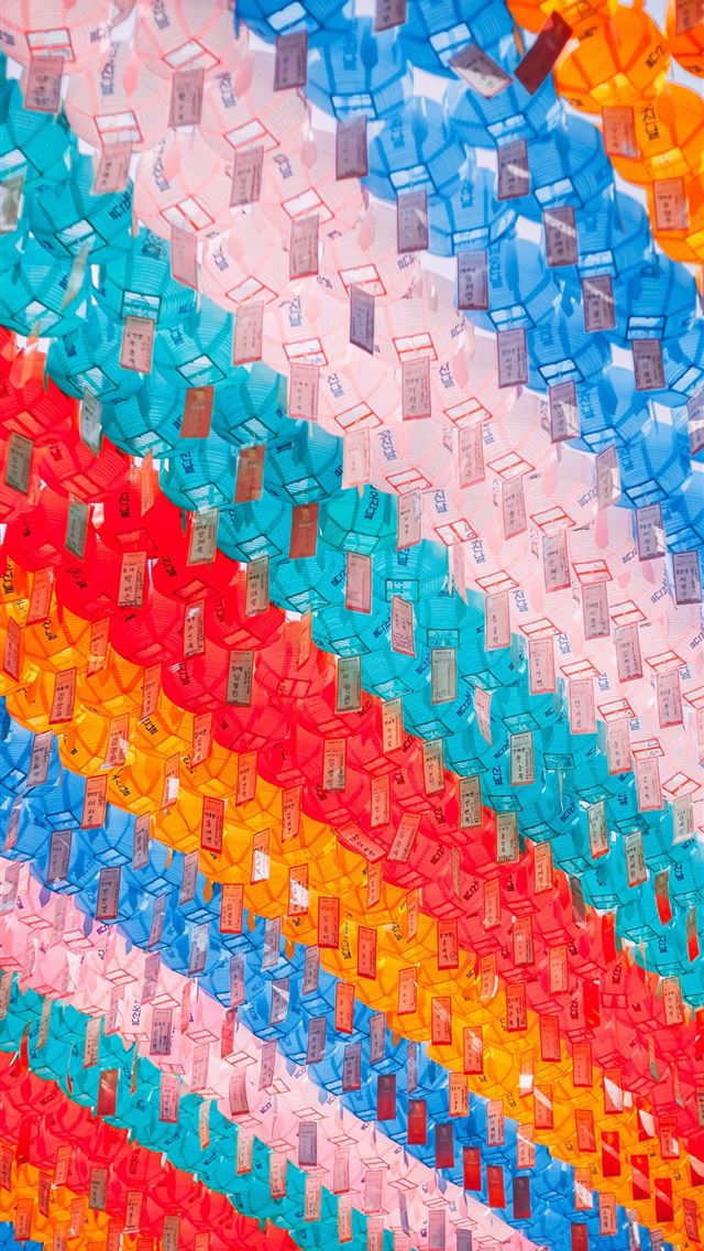 1290x2796 a close up of a multi colored blanket - texture iPhone Wallpaper
