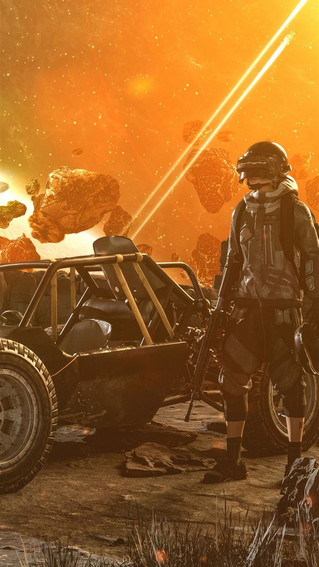640x1136 moon buggy pubg 5k -  iPhone Wallpaper