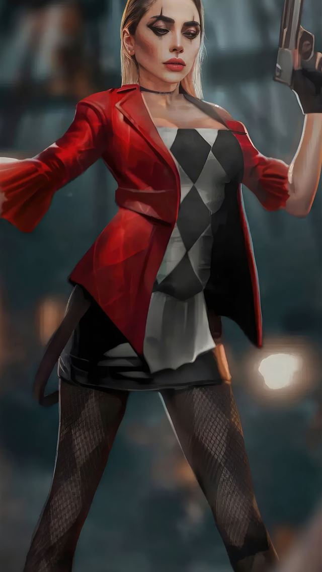 640x1136 lady gaga as harley quinn in joker 2 -  iPhone Wallpaper