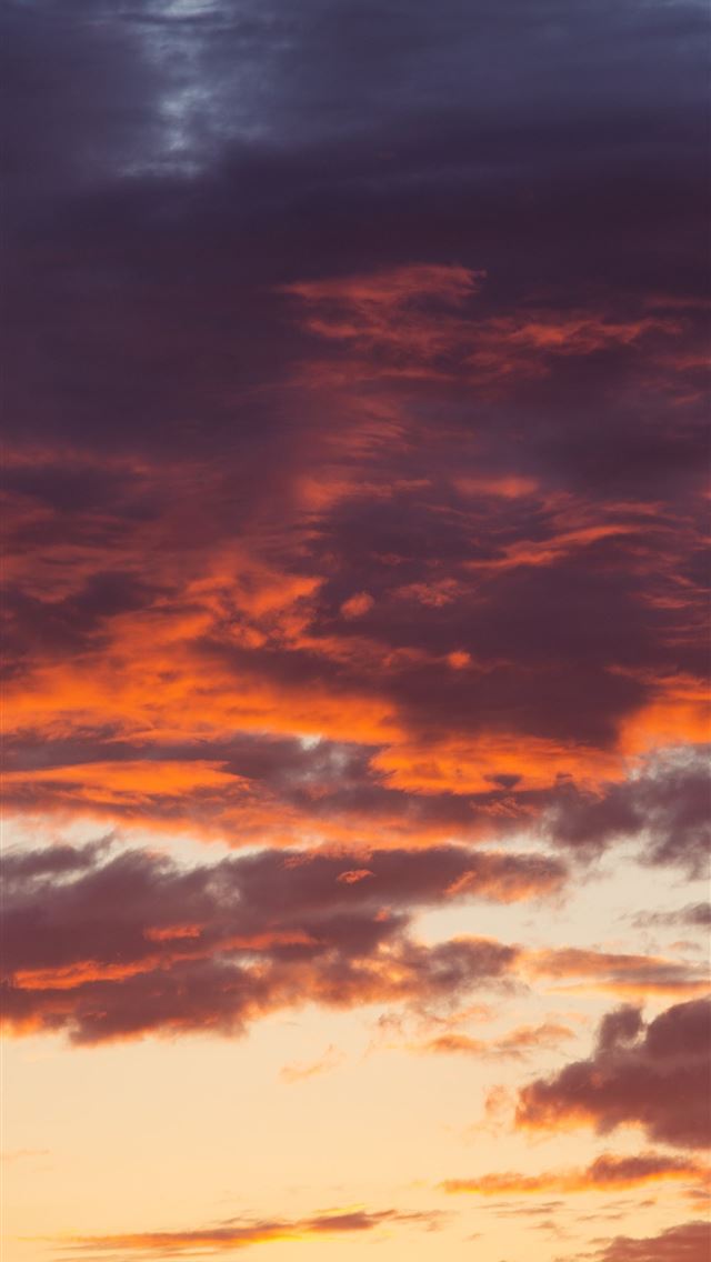 640x1136 a plane flying in the sky at sunset -  iPhone Wallpaper