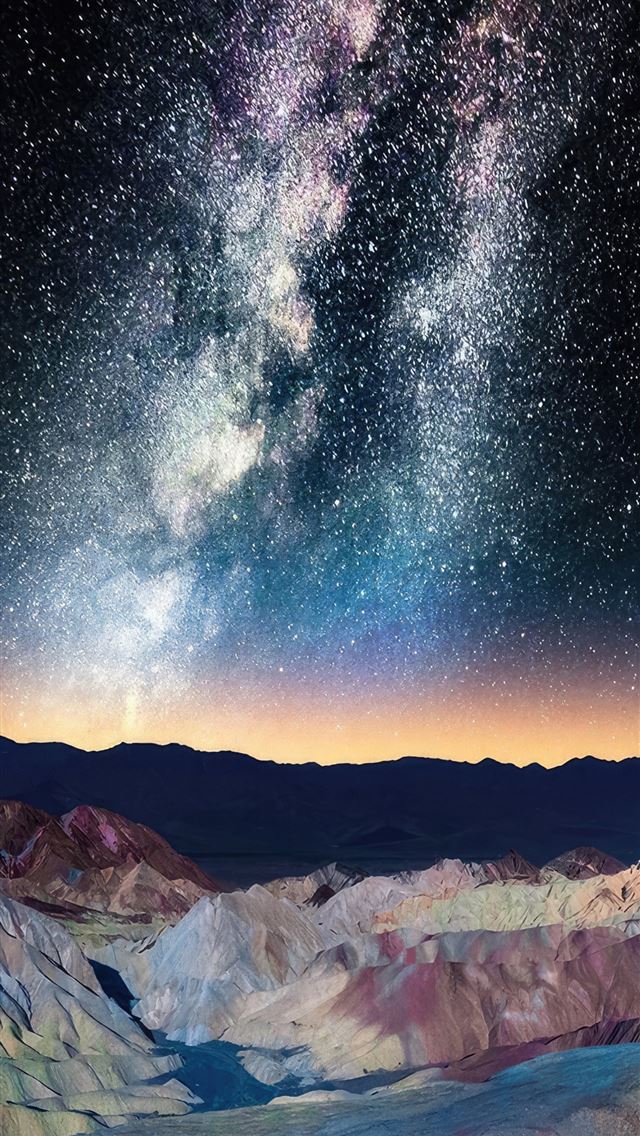 640x1136 starry sky from golden canyon -  iPhone Wallpaper