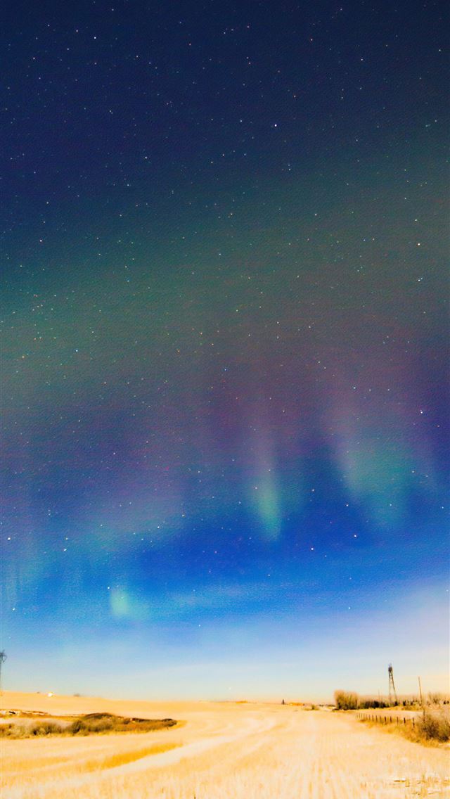 1290x2796 alberta farm night sky - nature iPhone Wallpaper