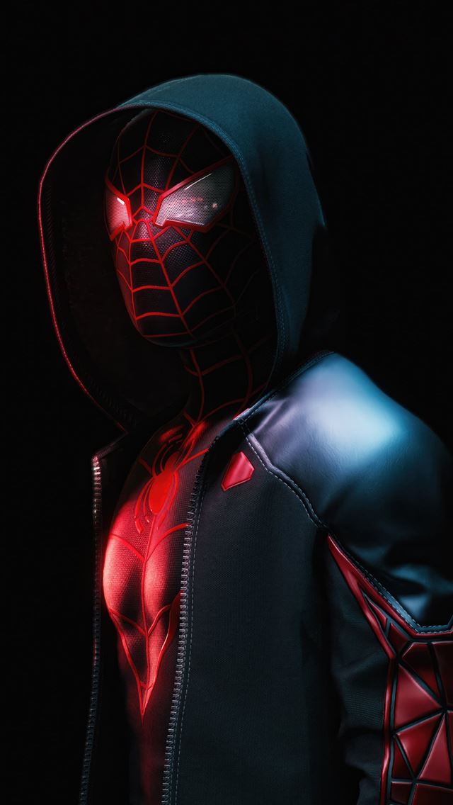 1290x2796 marvels spider man miles morales 8k - games iPhone Wallpaper