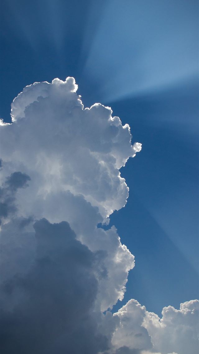 1290x2796 gray and white clouds - clouds iPhone Wallpaper