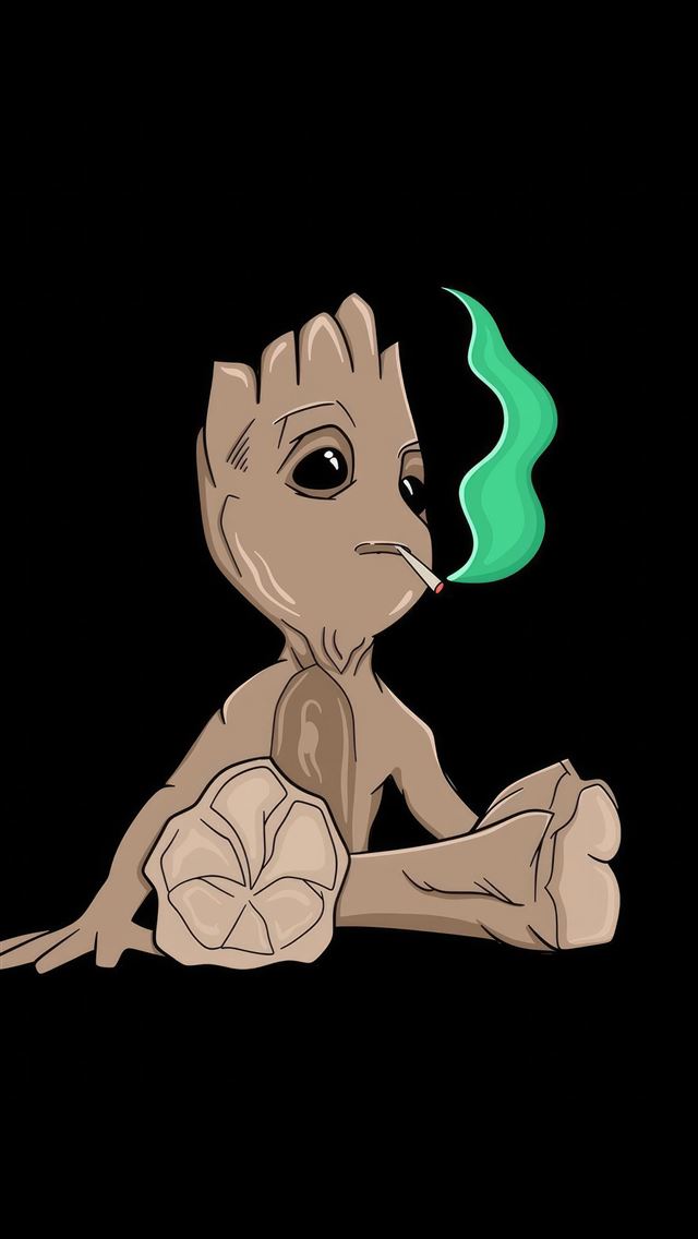 640x1136 baby groot minimal 5k -  iPhone Wallpaper