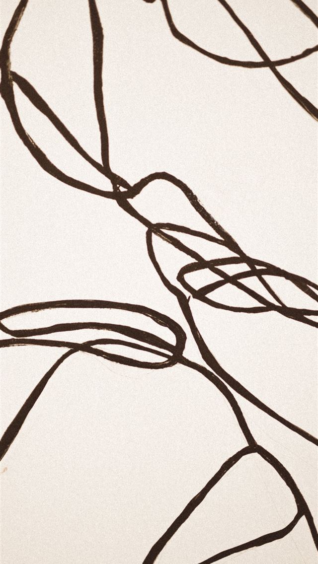 1290x2796 a black and white photo of a piece of art - abstract iPhone Wallpaper
