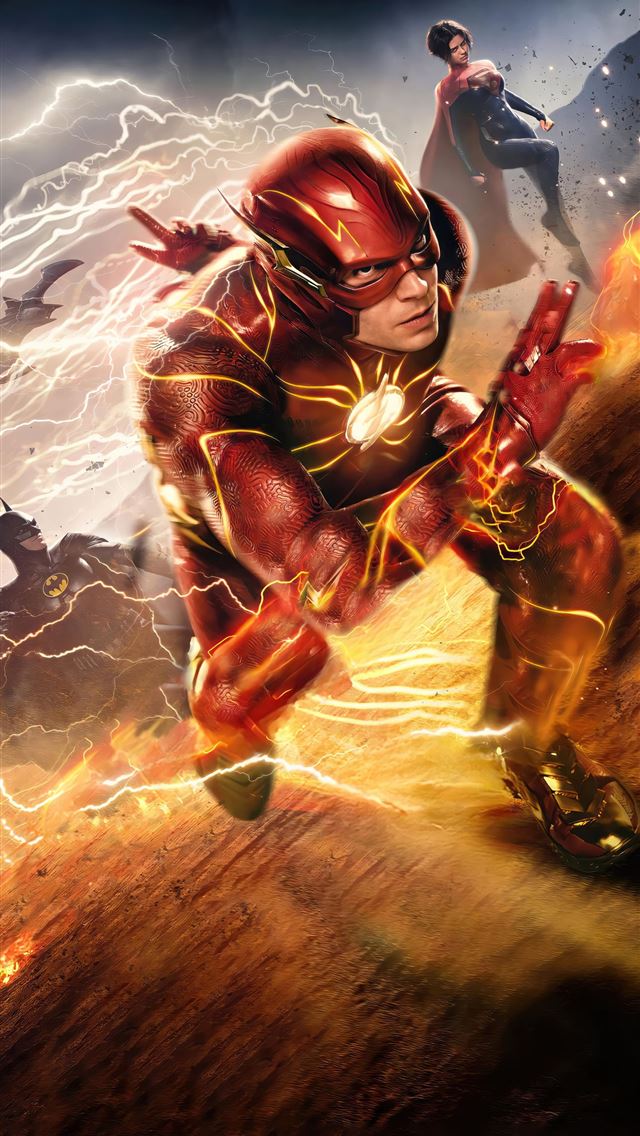 1290x2796 the flash movie screenx poster 5k - movies iPhone Wallpaper