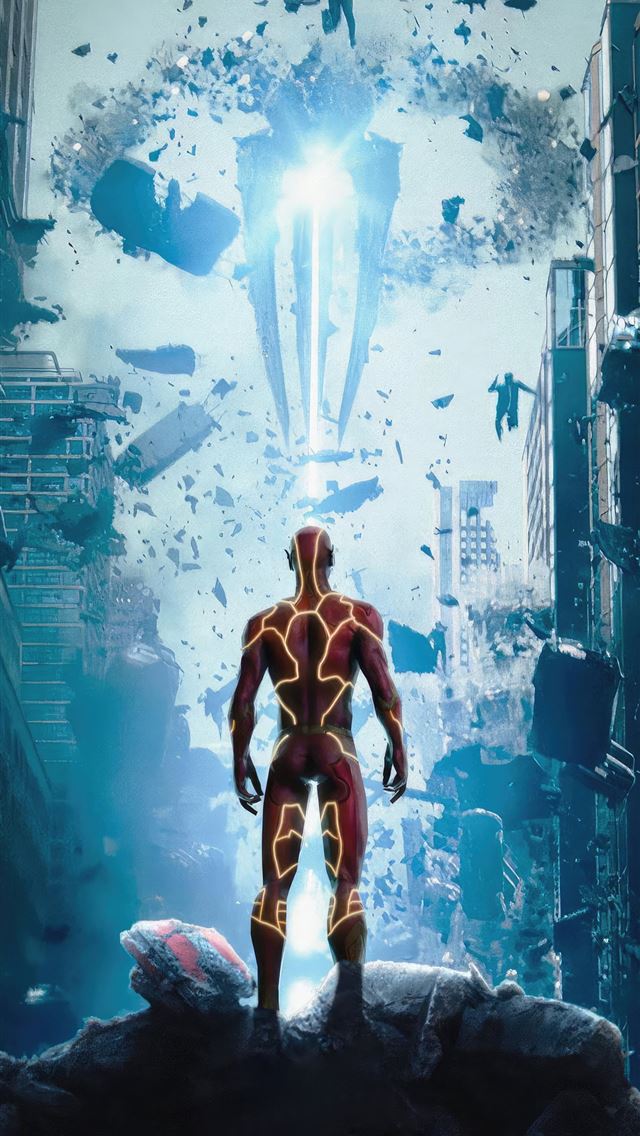 1290x2796 the flash movie fanart 5k - movies iPhone Wallpaper