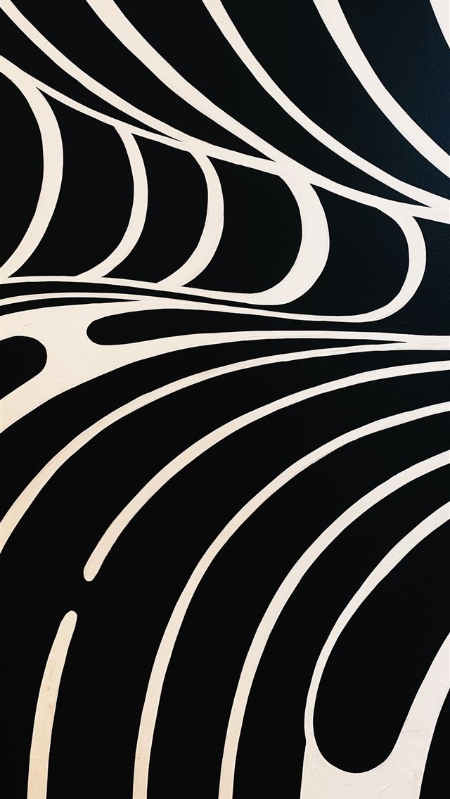 1290x2796 a black and white wall with a pattern on it - texture iPhone Wallpaper
