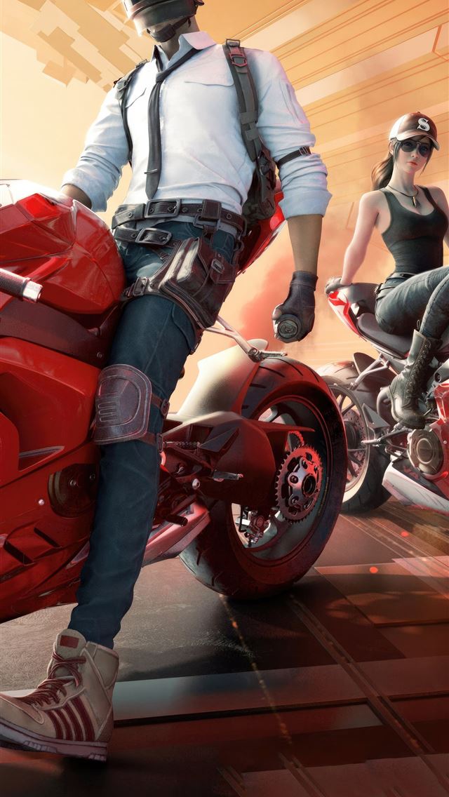 640x1136 pubg x ducati 8k -  iPhone Wallpaper