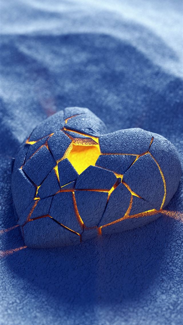 1290x2796 a rock with a hole in the middle of it - heart iPhone Wallpaper