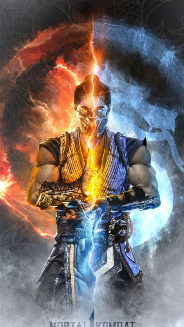 640x1136 mortalkombat 1 5k -  iPhone Wallpaper