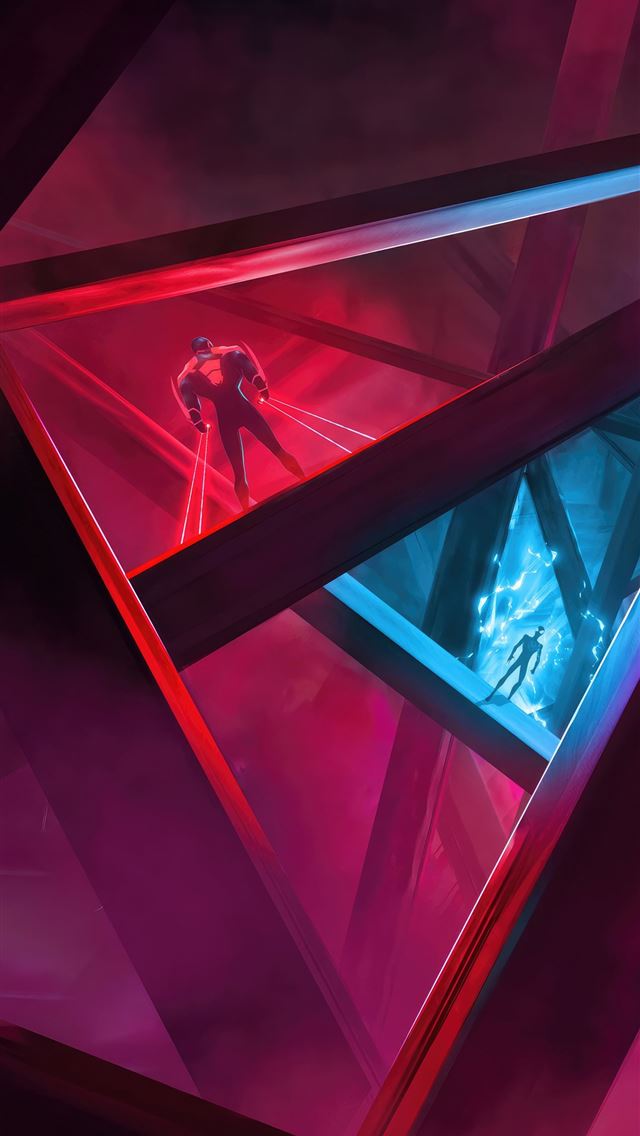 1290x2796 spiderman 2099 vs miles morales - movies iPhone Wallpaper