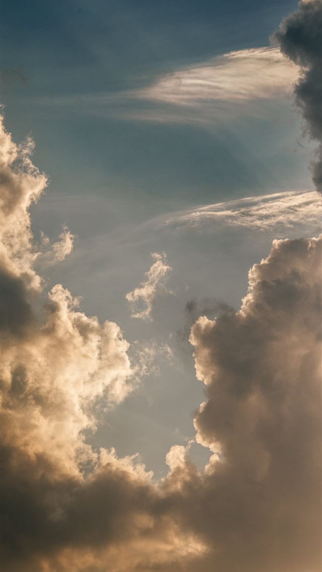 1290x2796 photography of cloud - clouds iPhone Wallpaper
