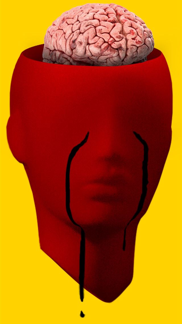 1290x2796 a close up of a logo - yellow iPhone Wallpaper