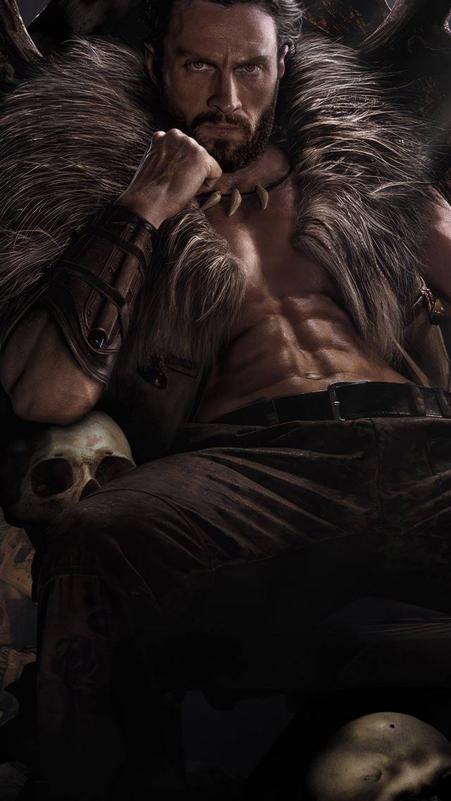 1290x2796 kraven the hunter - movies iPhone Wallpaper