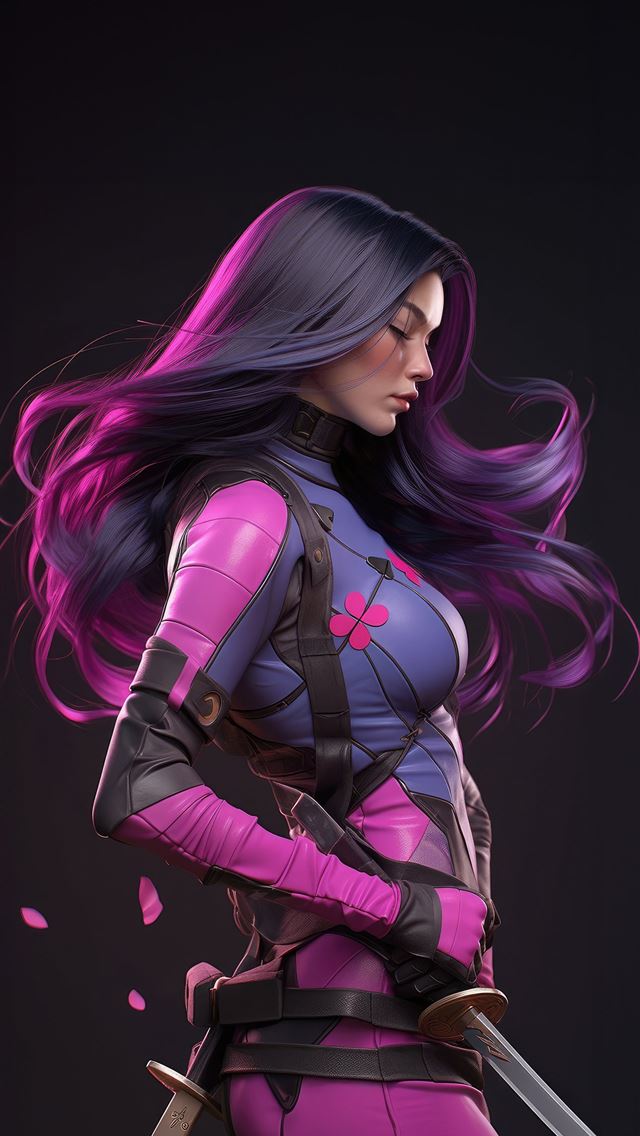 1290x2796 psylocke x men marvel 5k - movies iPhone Wallpaper