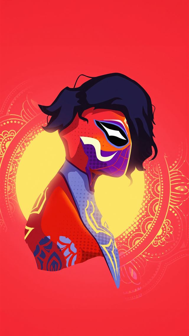640x1136 spiderman across the spider verse 5k -  iPhone Wallpaper