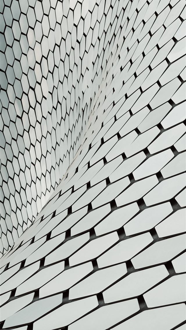 1290x2796 a building that has a bunch of lines on it - pattern iPhone Wallpaper