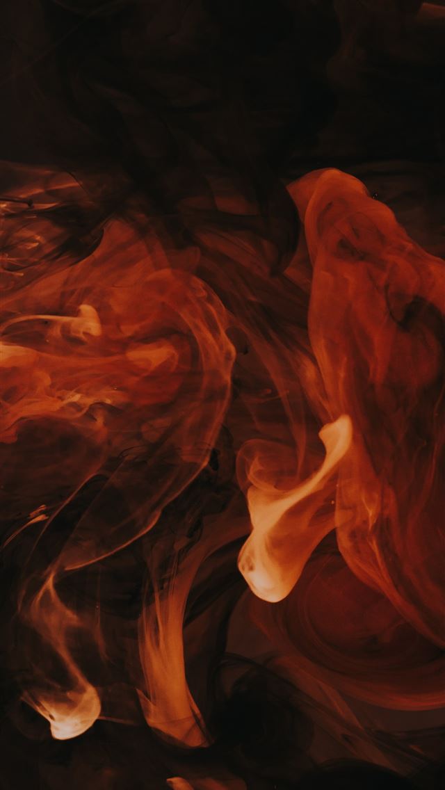 1290x2796 red and yellow flame illustration - fire iPhone Wallpaper